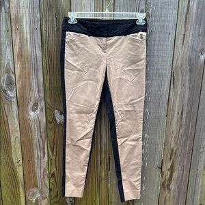 The Limited Size 2 Khaki and Black Ankle Length Dress Pants